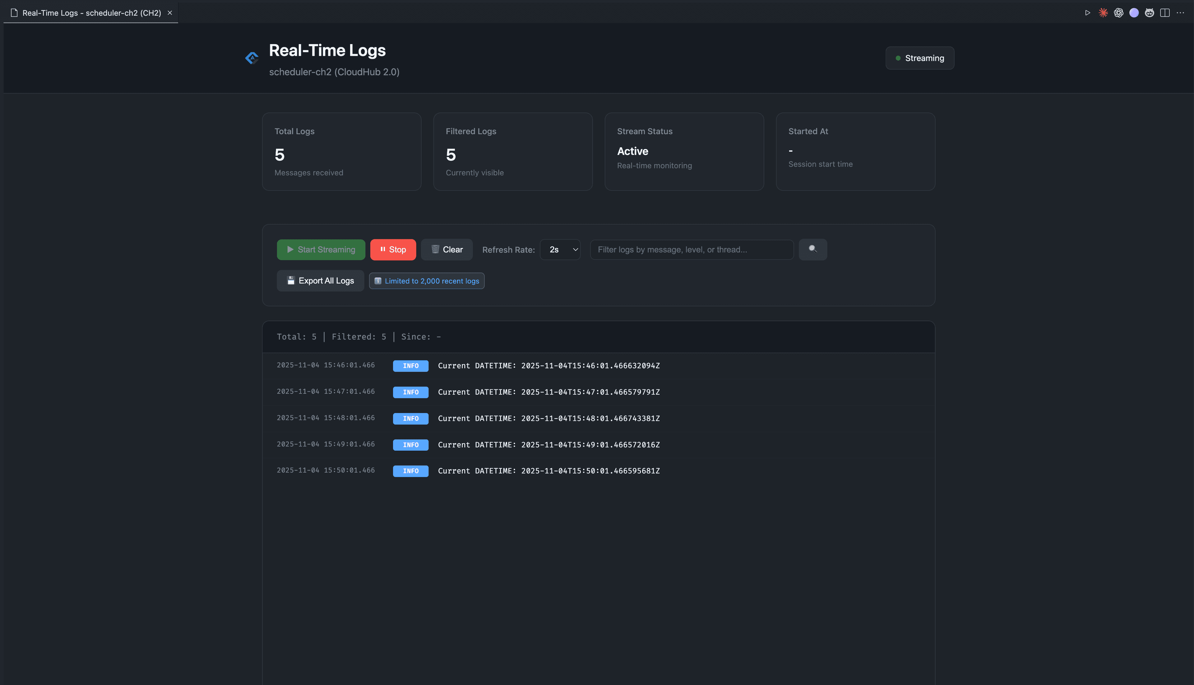 Anypoint Monitor Screenshot 4